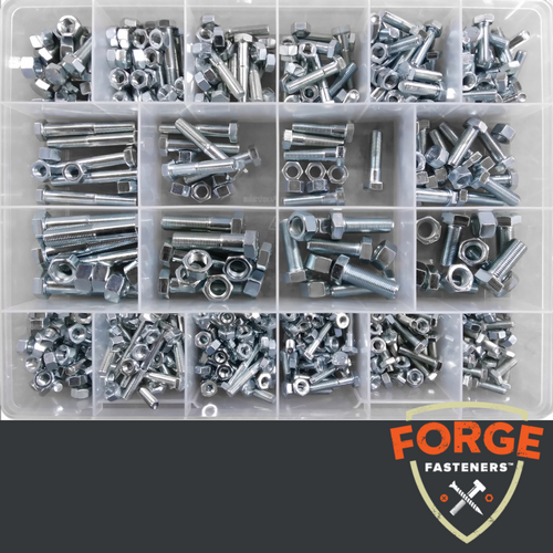 KIT BOLT/NUT UNF G5 & G8 ZP (XTRA LARGE)